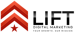 Lift Digital Marketing logo footer